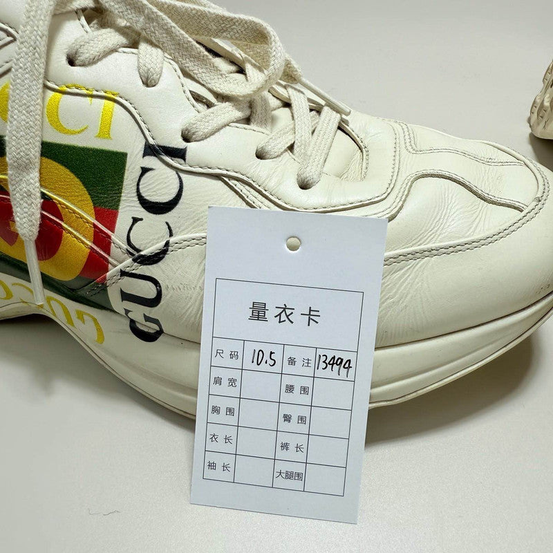 Gucci Rhyton Double G Logo Dad Sneakers for Men 0079