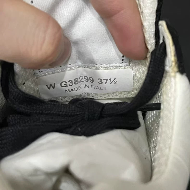 Chanel Black and White Sneakers