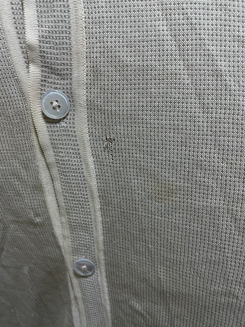 Hermes Long Sleeve Knit Shirt Size L