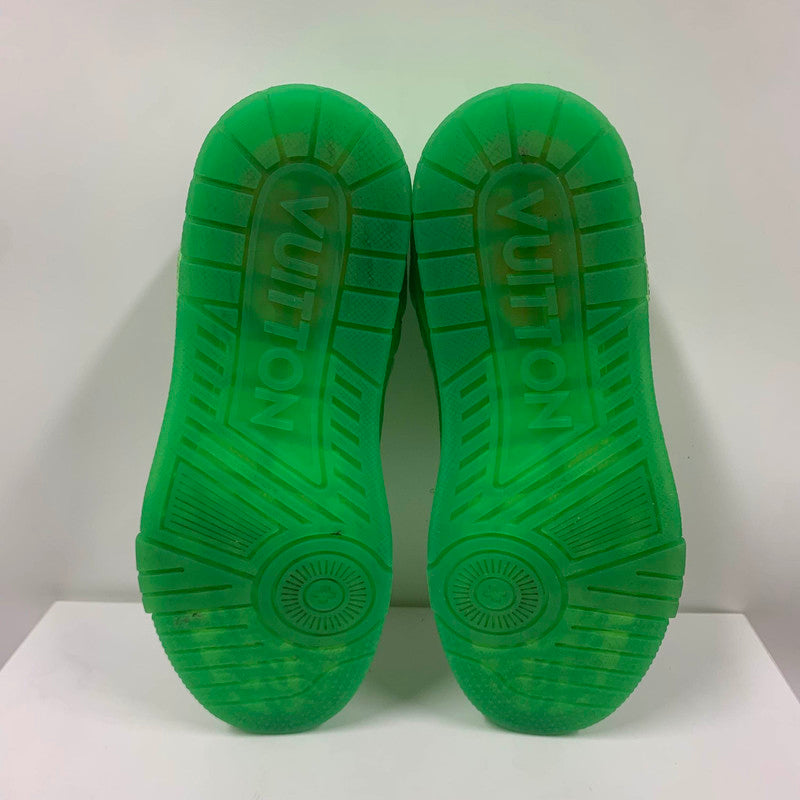 Louis Vuitton Trainer Low-Top Sneakers in Green 0079