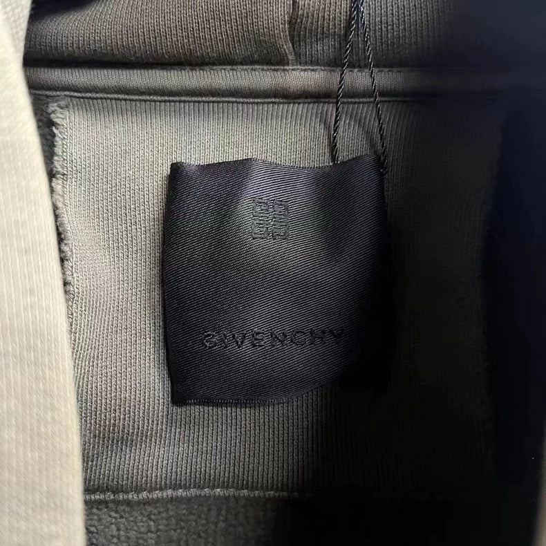 Givenchy Green Hooded Sweatshirt Chito Collaboration