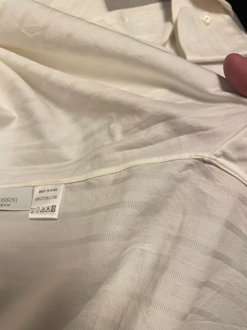 Ermenegildo Zegna Long Sleeve Cotton Shirt