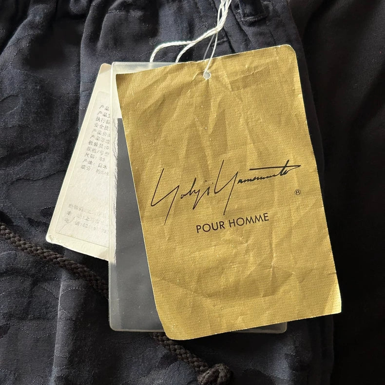 Yohji Yamamoto Dark Camouflage Trousers