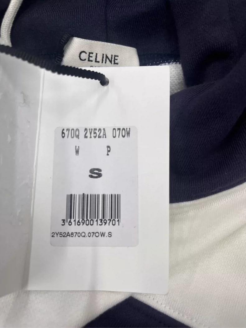 Celine SS23 Color Block Hoodie for Women