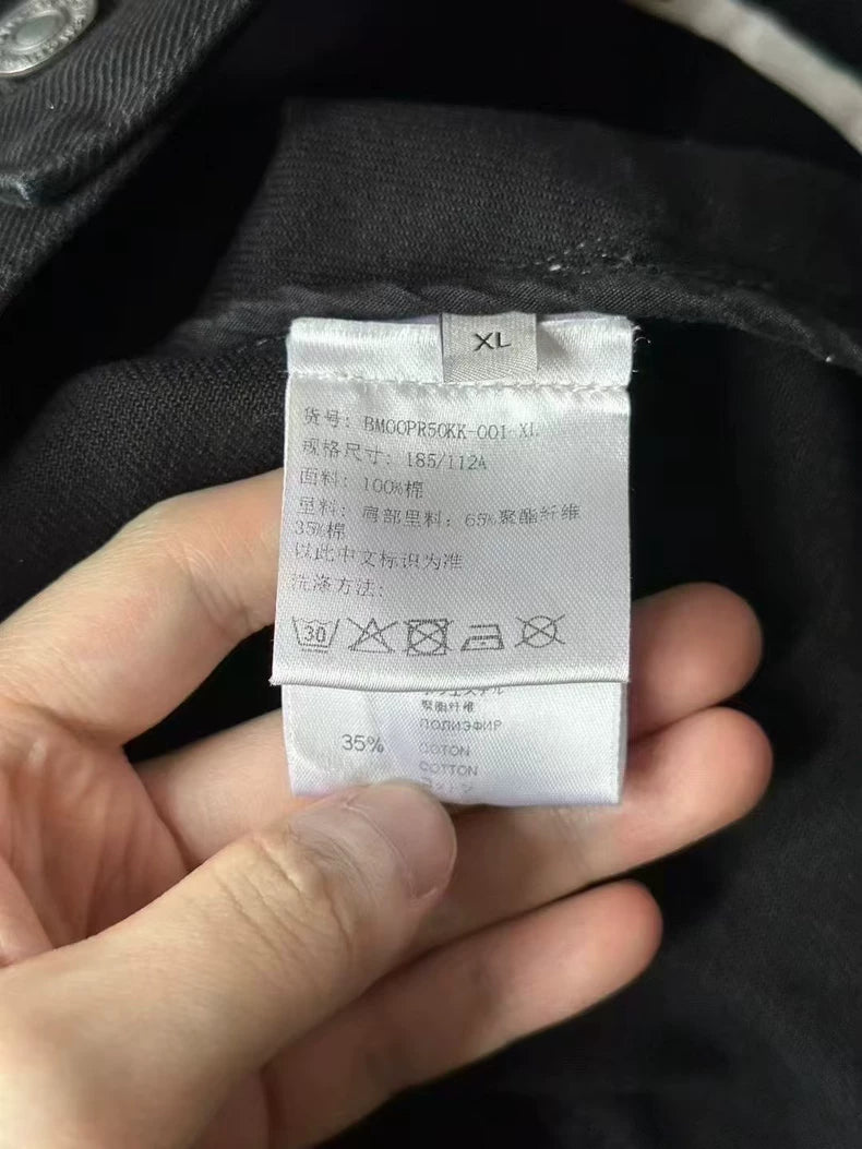 Givenchy Black Denim Jacket for Men