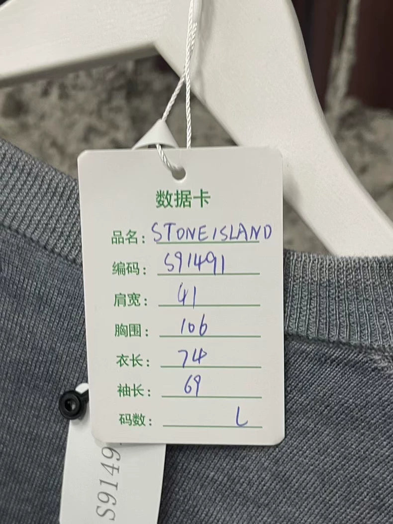 Stone Island Gray Sweater