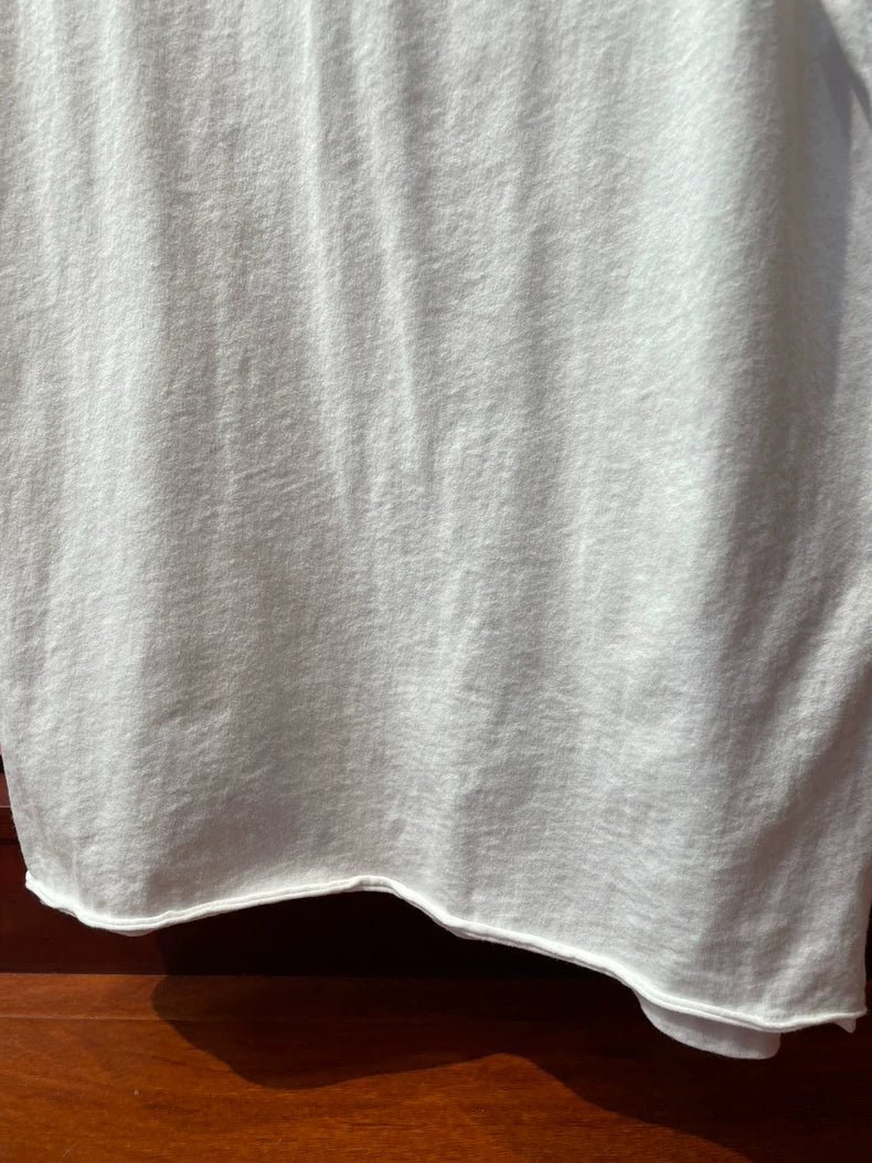 Saint Laurent Logo Lip Print T-Shirt