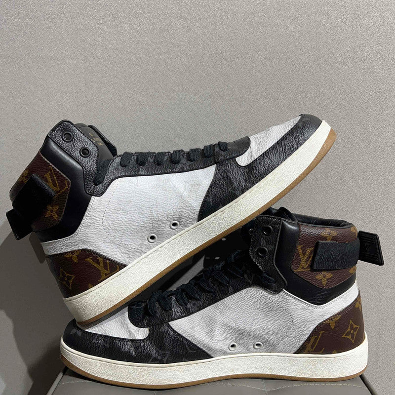 Louis Vuitton Rivoli High-top Canvas Sneakers 0079