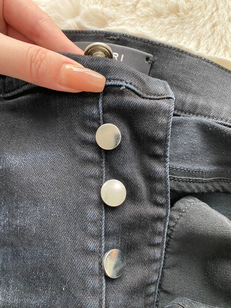 Amiri Playboy Collaboration Black Denim Jeans