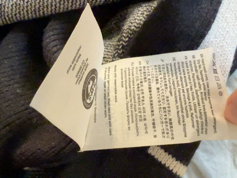 Acne Studios V-Neck Knit Sweater