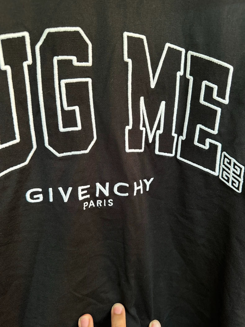 Givenchy Logo Black Short Sleeve T-Shirt