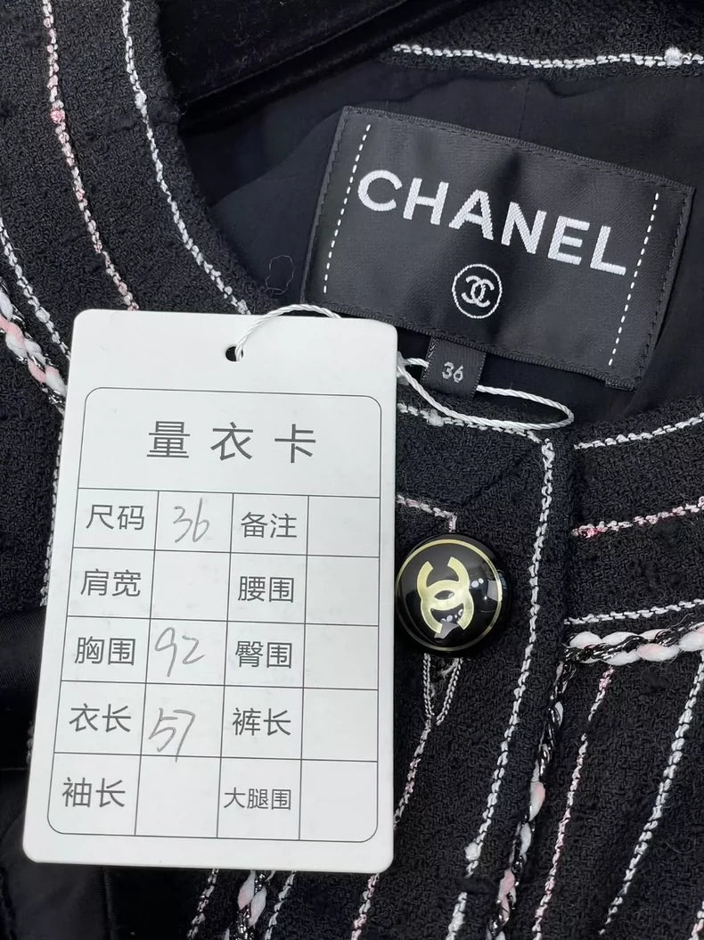 Chanel Striped Jacket Size 36