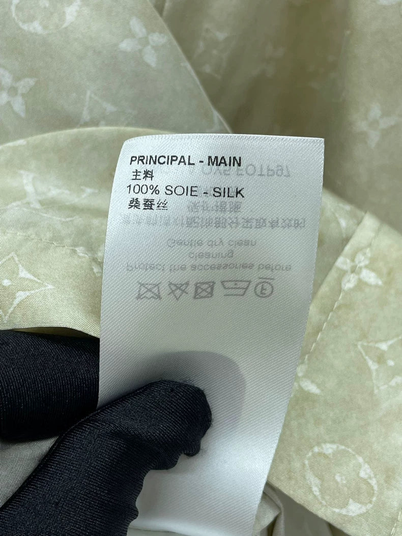 Louis Vuitton Silk Logo Shirt
