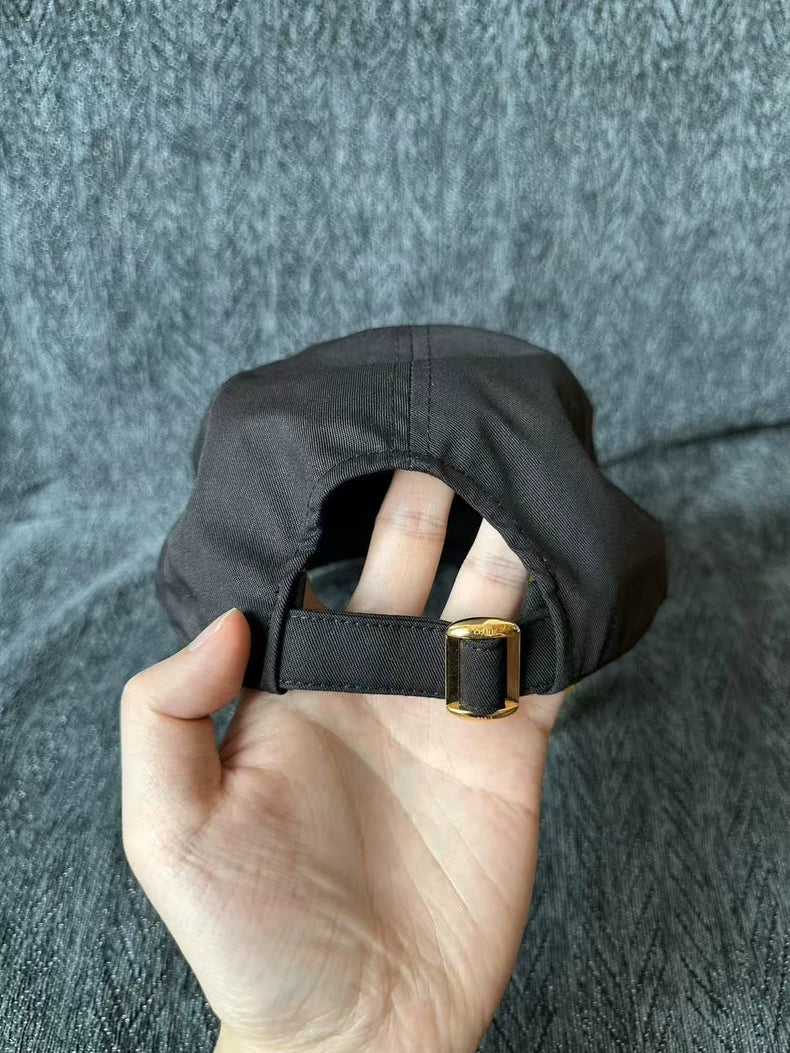 Celine Black Baseball Cap