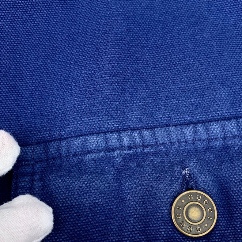 Gucci Denim Jacket with Multiple Pockets