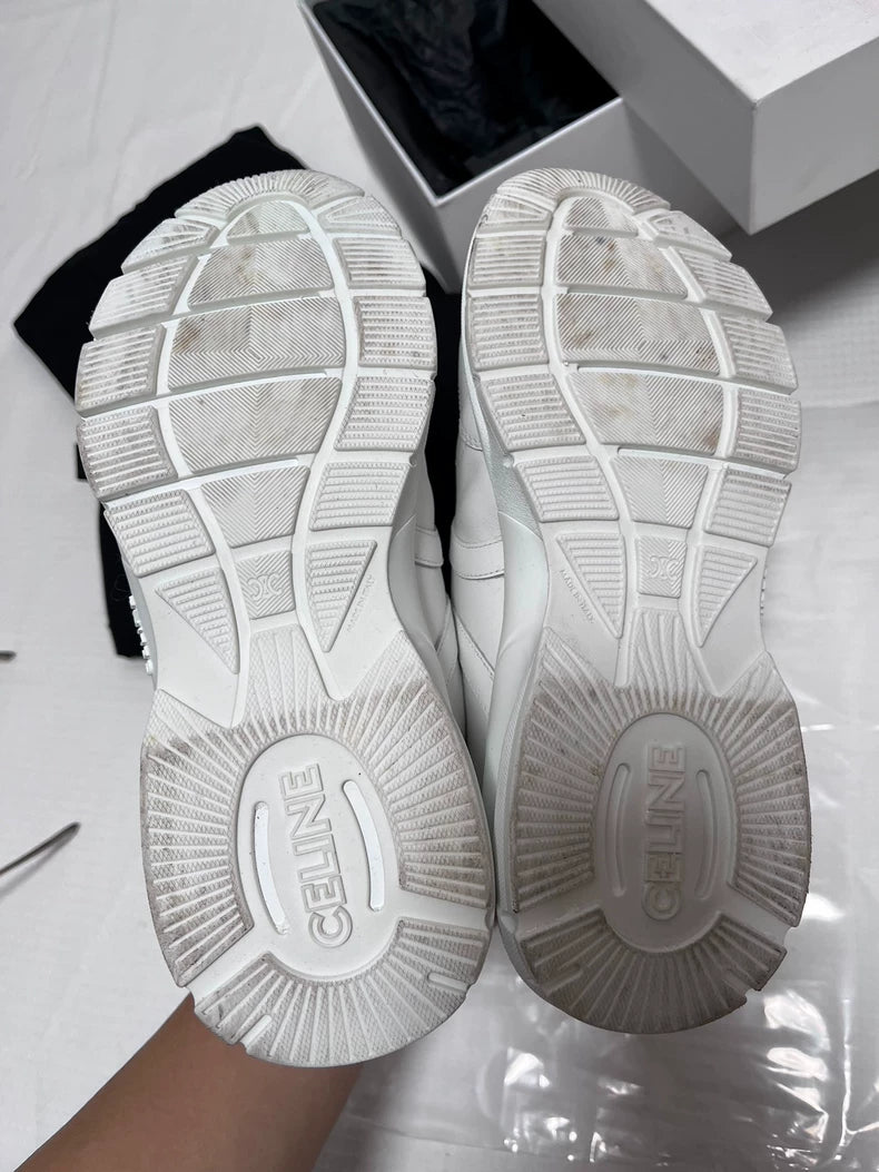 Celine White Sneakers in Good Condition