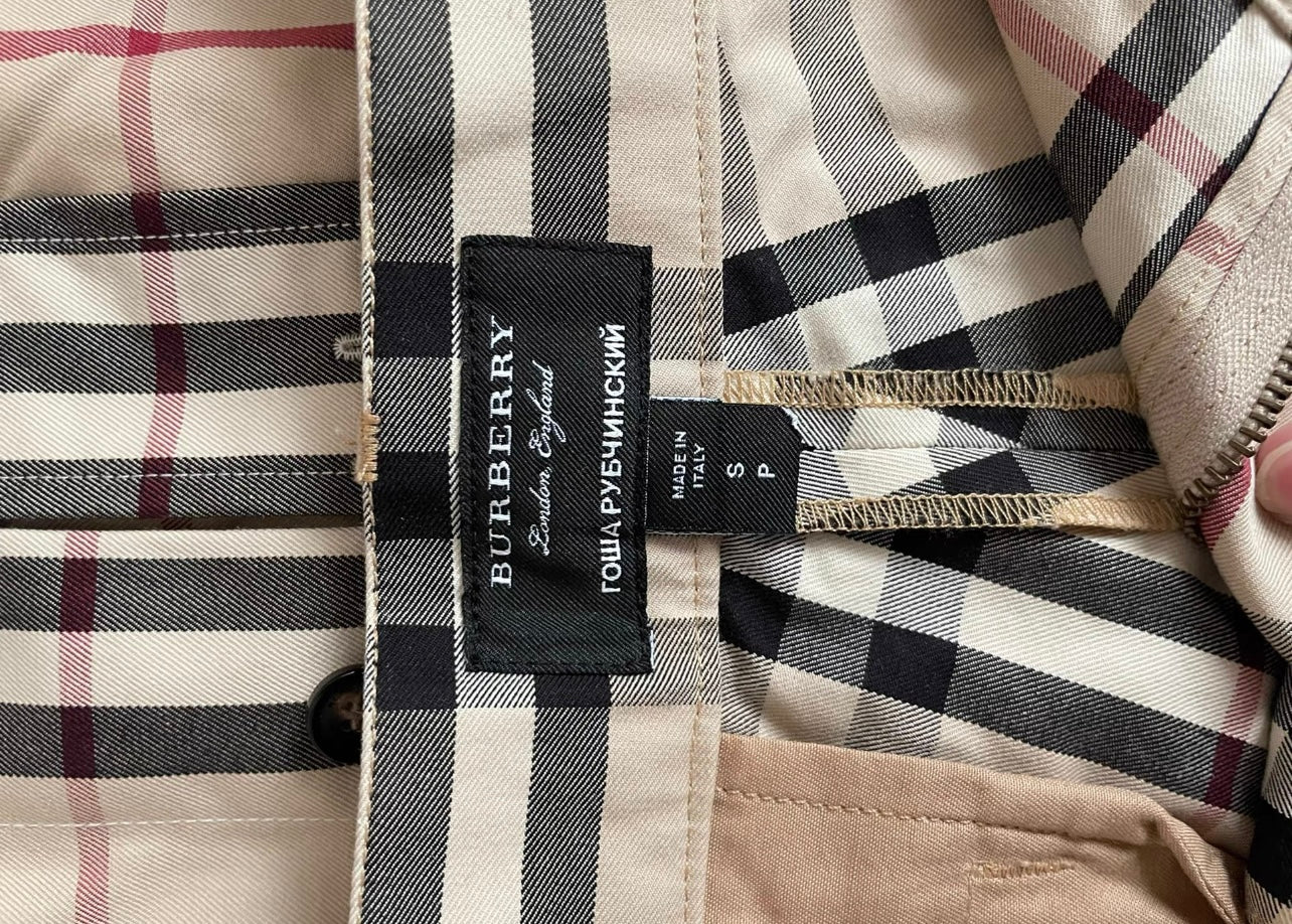 Gosha Burberry plaid short sleeve shirt set - yf