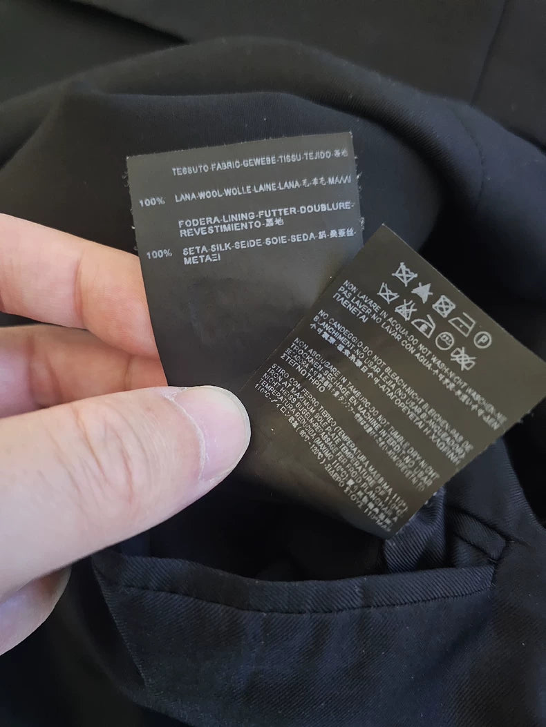 Black Wool Blazer from Saint Laurent