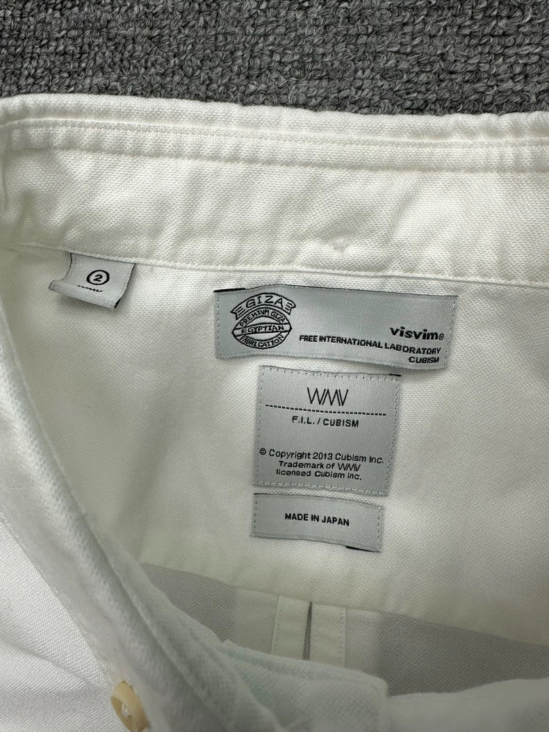 Visvim White Long Sleeve Shirt