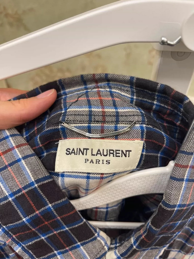 Saint Laurent 16ss Runway Gradient Shirt