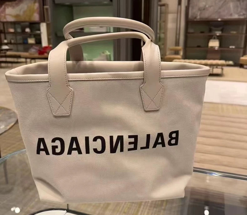 BALENCIAGA Jumbo Tote LOGO canvas bag-zp