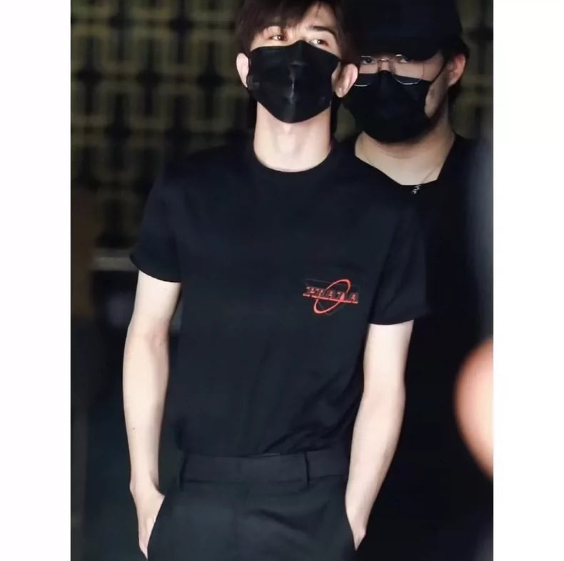 PRADA Pocket Logo Short Sleeve T-Shirt-zp