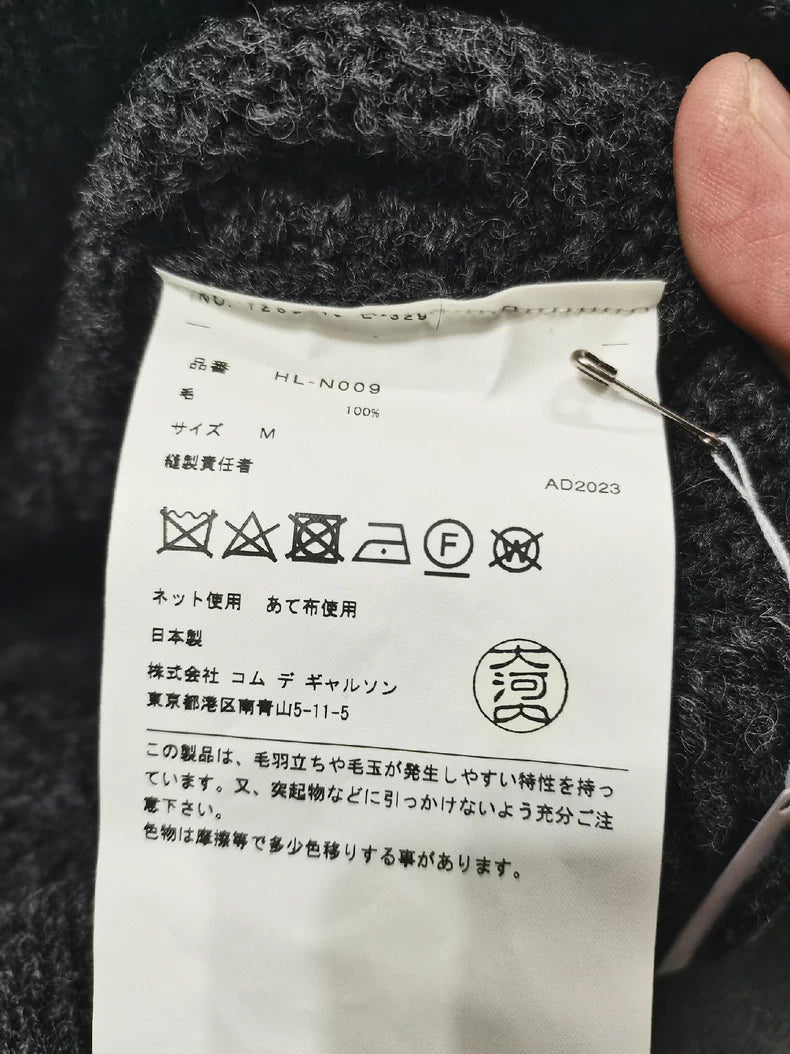 COMME DES GARCONS HOMME Men's Wool Sweater