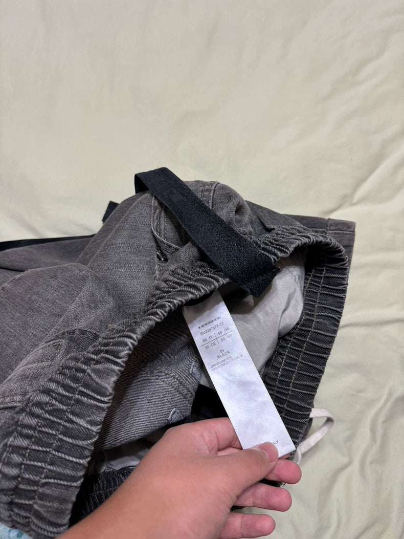 Rick Owens Cargo Denim Pants