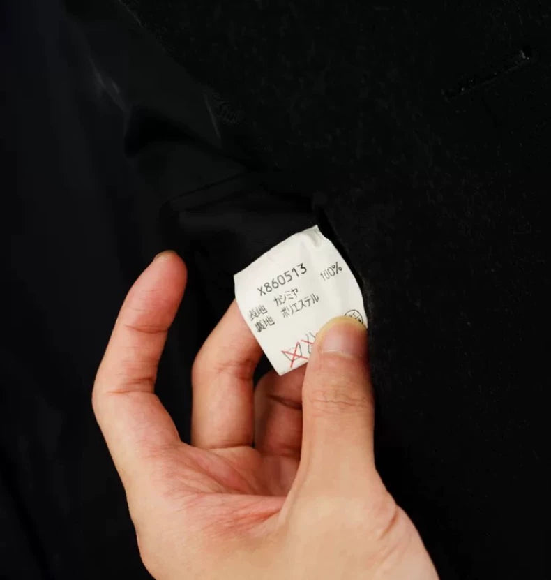 Long Cashmere Coat by Yohji Yamamoto