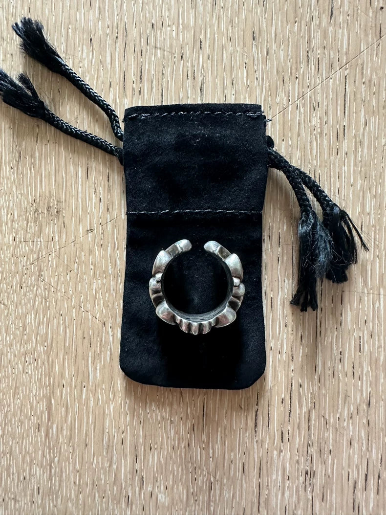 Chrome Hearts Open Cross Flower Ring