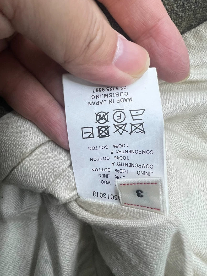 visvim Galen Wool Blazer Olive Color