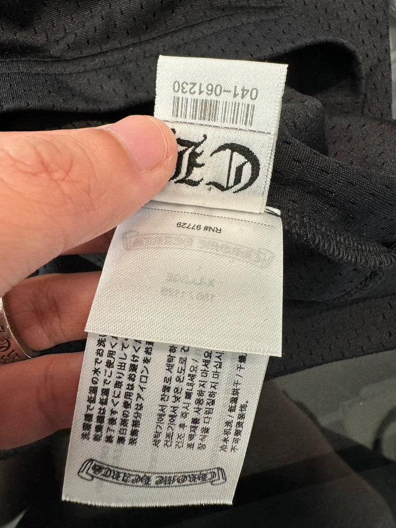 Chrome Hearts Black Hockey Long Sleeve Shirt-yf