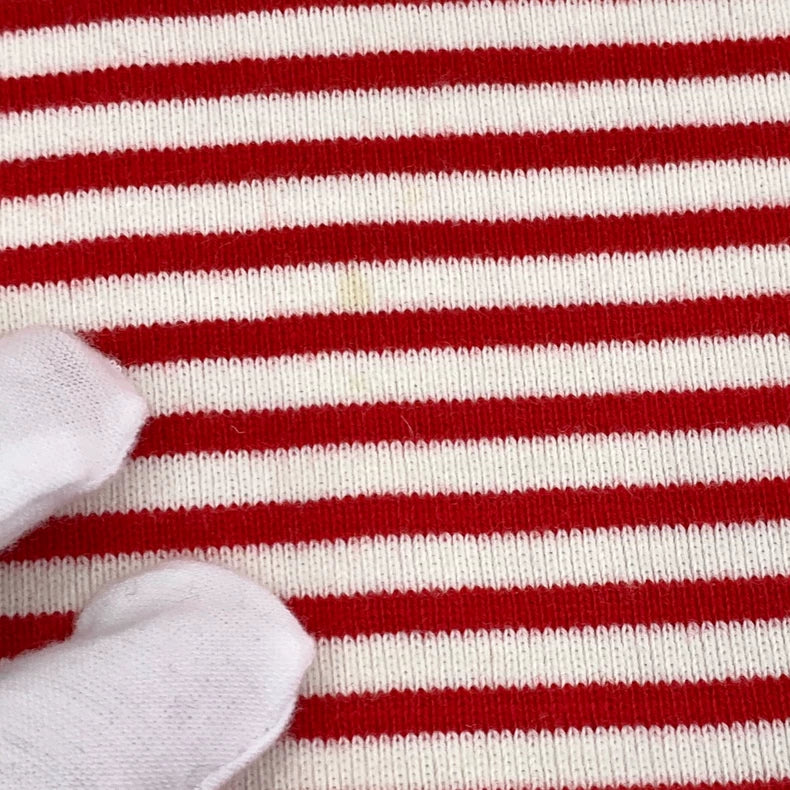 Celine Striped Cotton Long Sleeve Sweatshirt