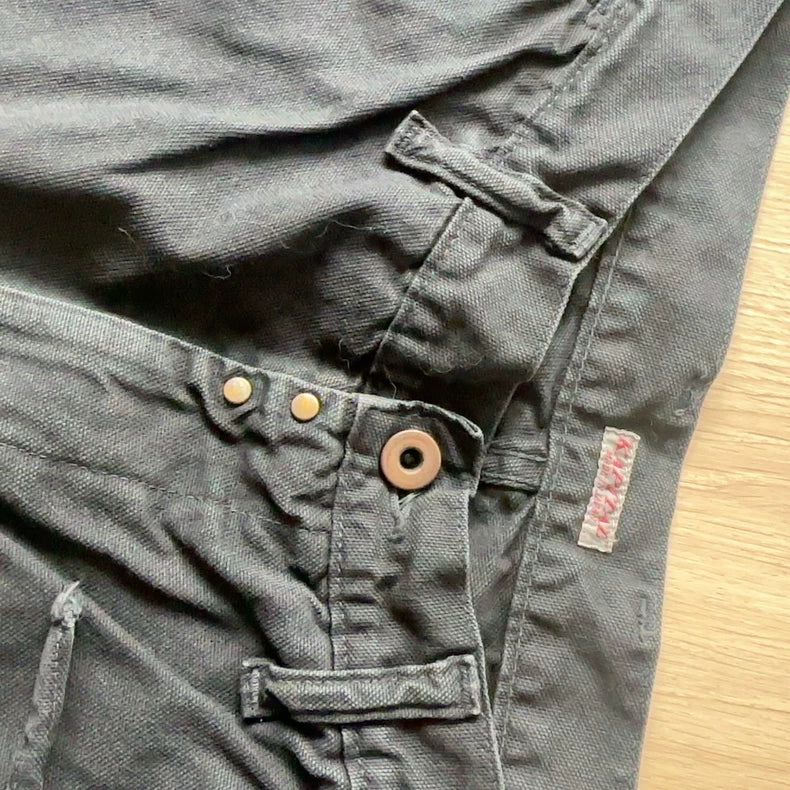 KAPITAL Black Casual Cargo Pants Size S