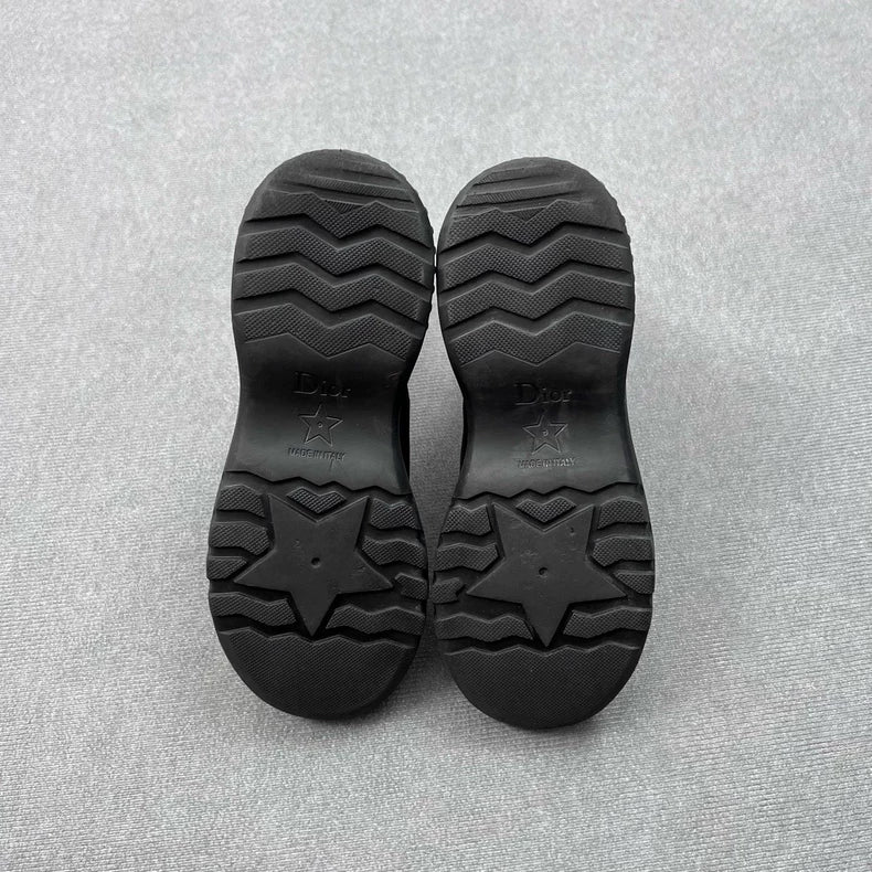 Dior D-Racer Black Chelsea Boots