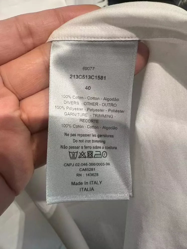 DIOR white shirt-zp