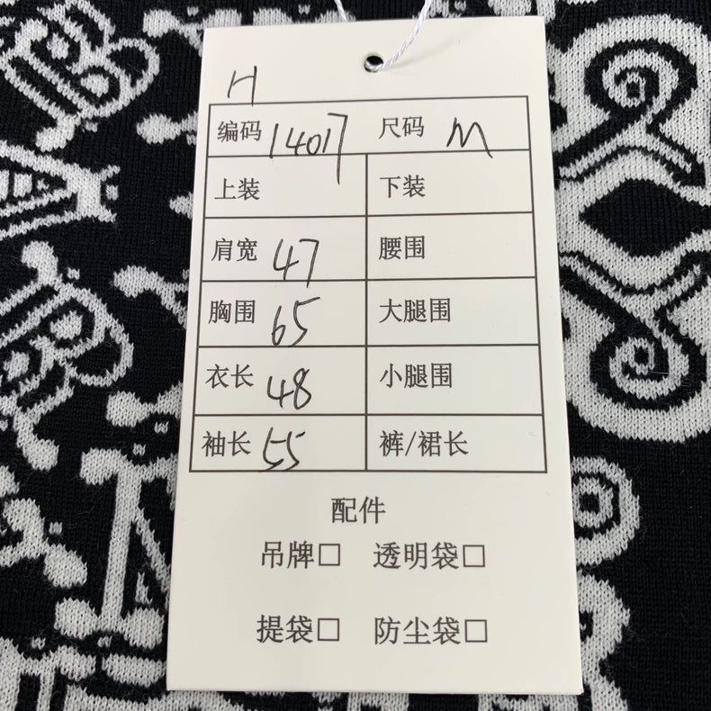 maxmara Black Logo Knit Sweater