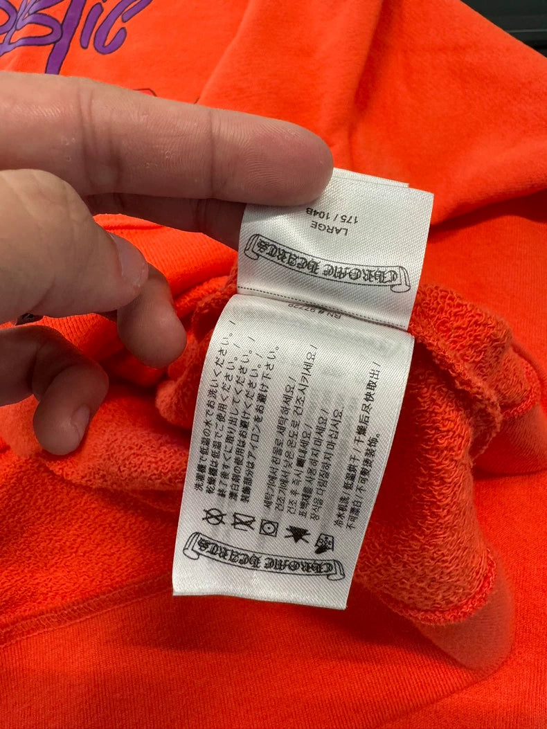 Chrome Hearts Matty Red Orange Sweatshirt-yf