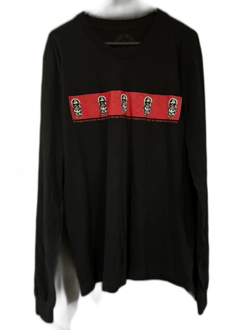 トップス Chrome Hearts Foti Long Sleeve T-shirt Chrome Hearts long-sleeve Foti t-shirt | White | FARFETCH