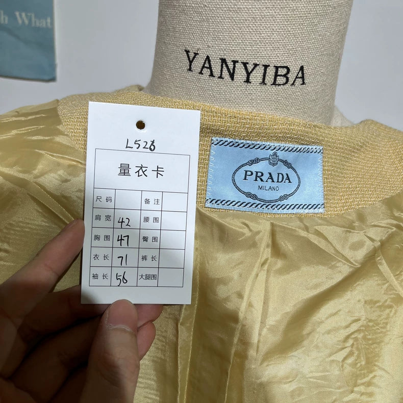 Vintage Prada Women's Wool Blazer Jacket