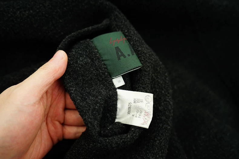 Wool Blend Overcoat by Yohji Yamamoto