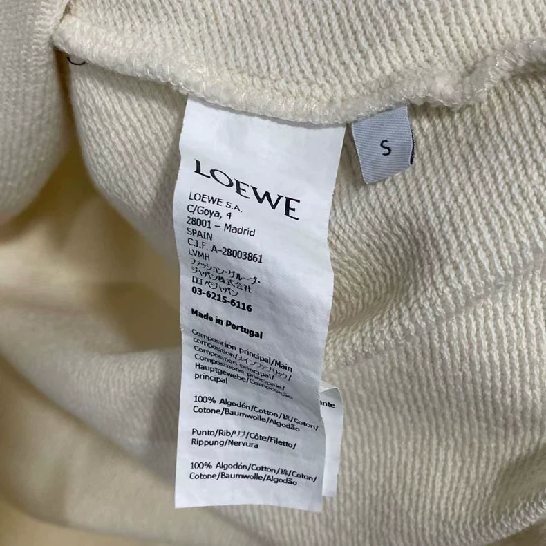 LOEWE Logo Pocket Hoodie Sweatshirt