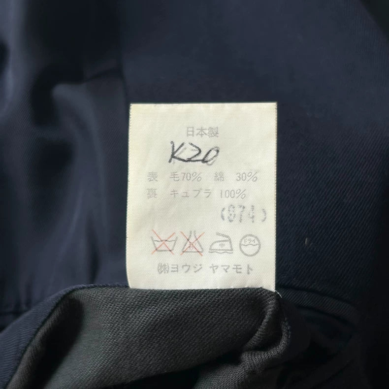 Yohji Yamamoto Long Pocket Blazer