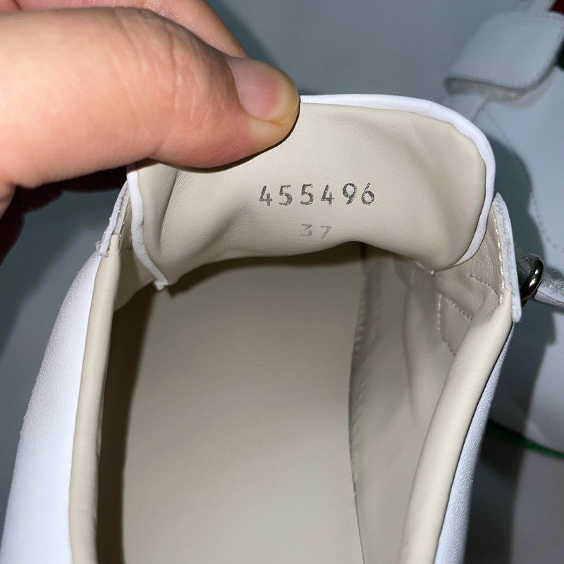 Gucci Ace Kids Leather Sneakers with Colorful Details 0079