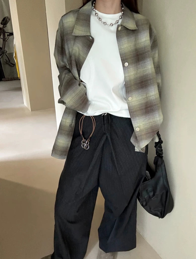 Our Legacy Murky Static Weave Box Shirt-zp