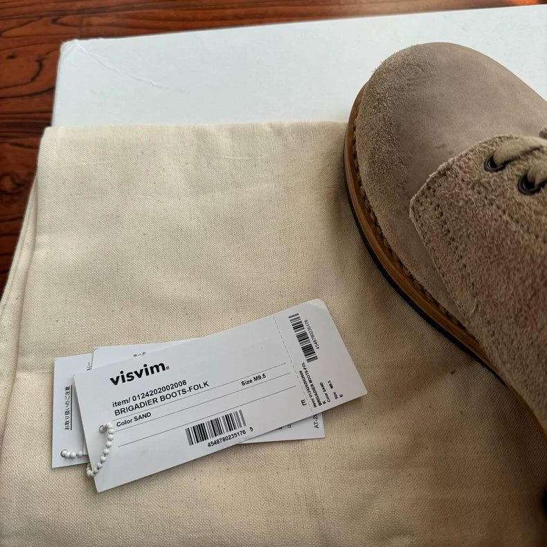 Visvim 24AW Brigadier Boots Folk B