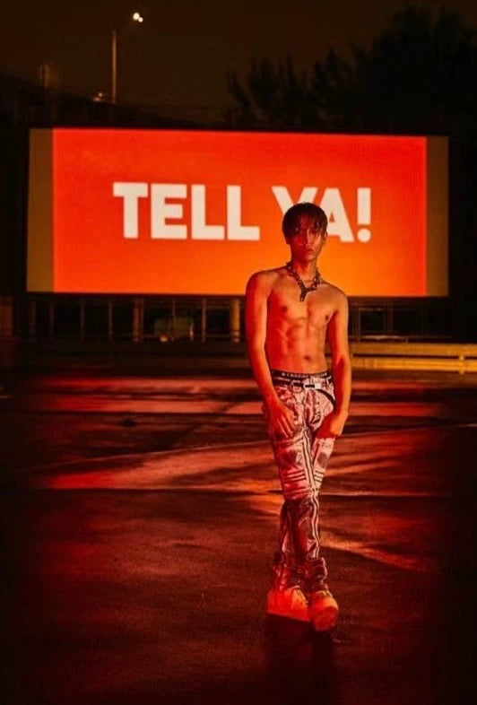 Rick Owens DRKSHDW White Waxed Pants