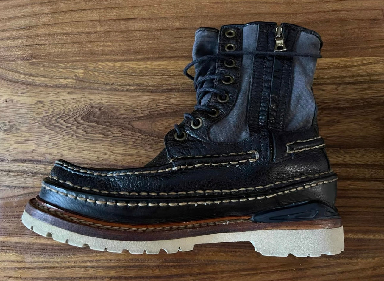 Visvim 12aw grizzly boots m10