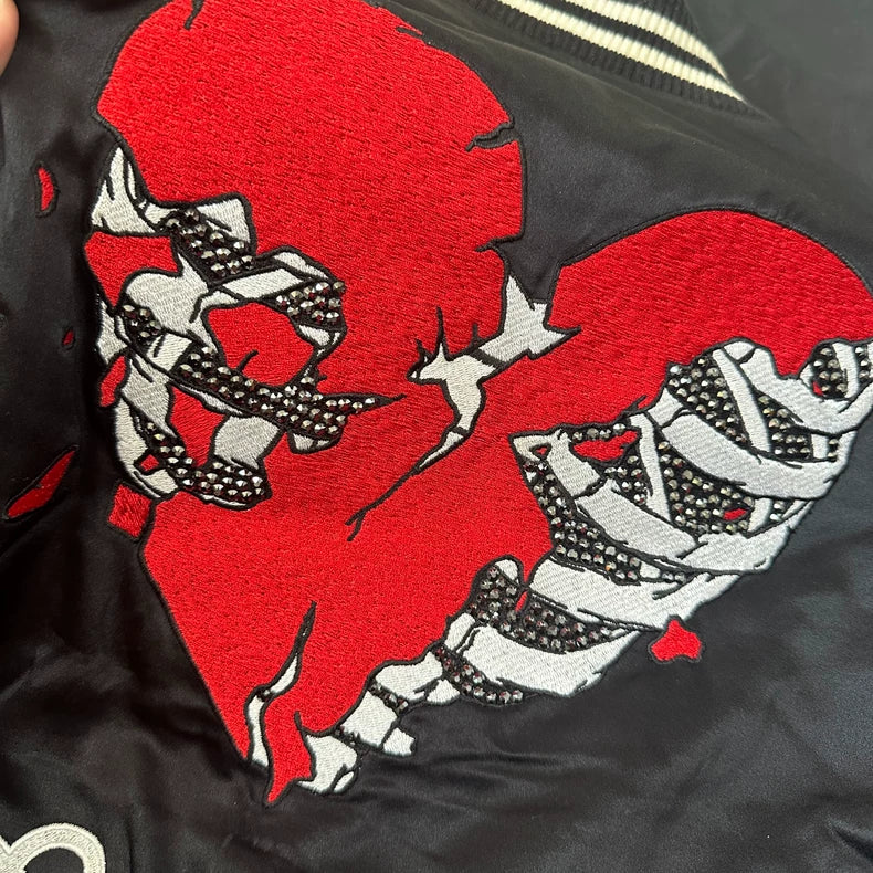 Amiri Silk Lovers Baseball Jacket