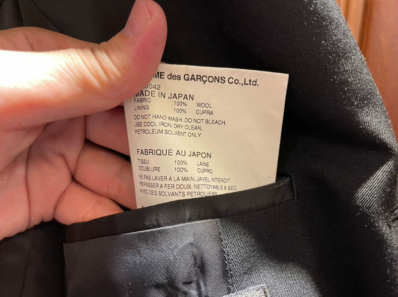 Comme des Garcons Homme Plus Wool Coat